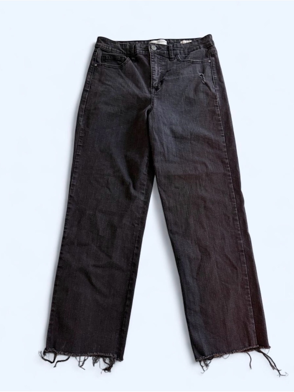 Women’s Straight Leg Jeans in Black - Unbranded